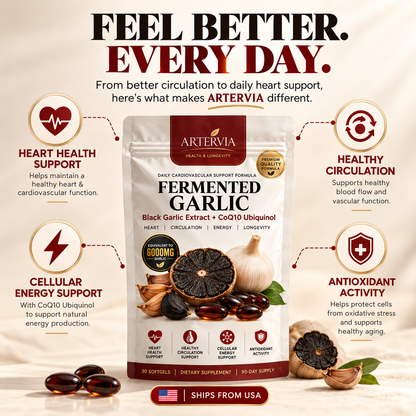 ARTERVIA Fermented Garlic™