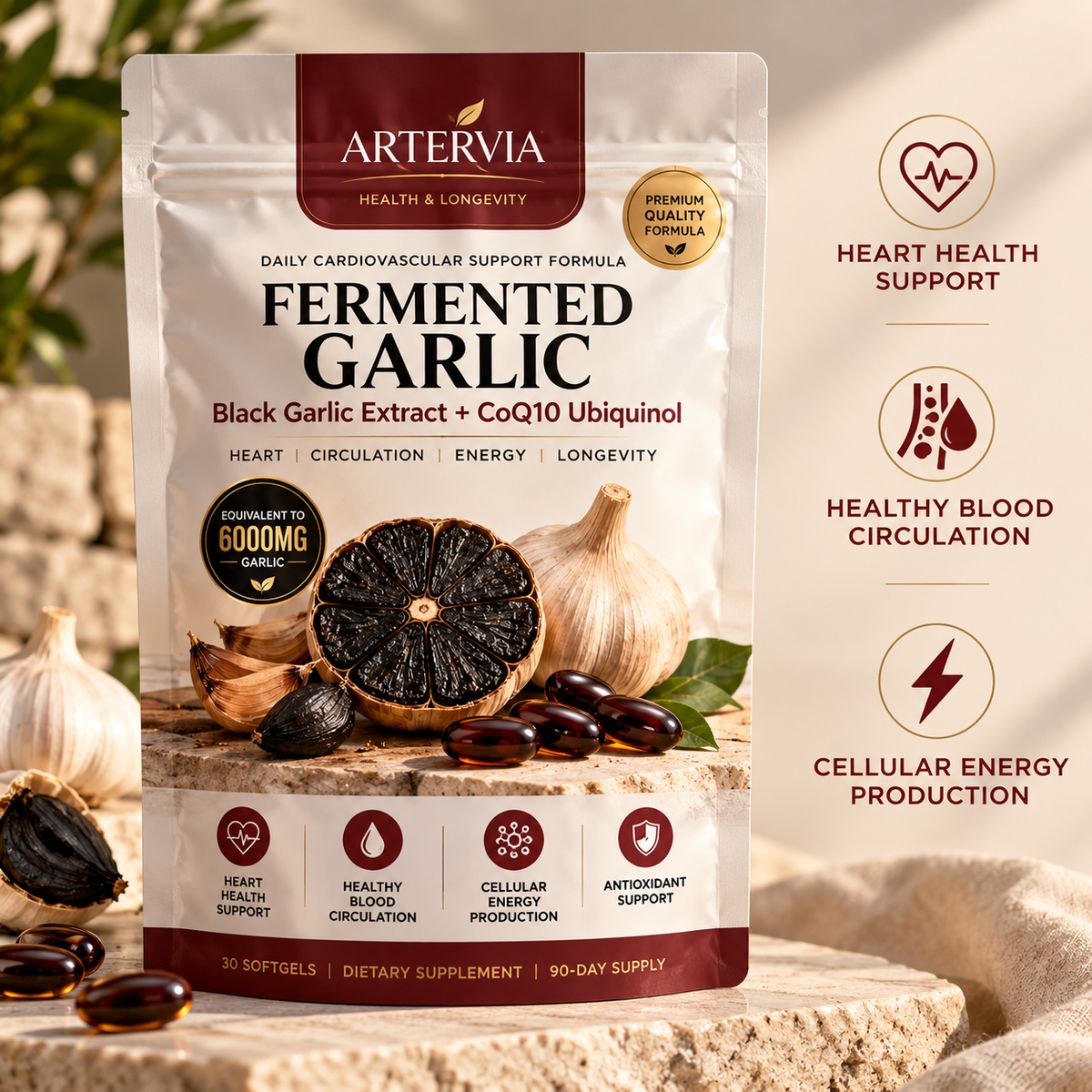 ARTERVIA Fermented Garlic™